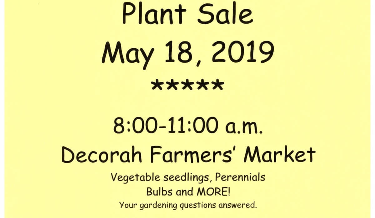 Post Photo for Winneshiek County Master Gardeners Spring Plant Sale!! Saturday May 18th