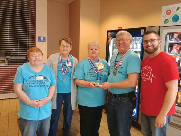 Post Photo for Crossing Rivers Health Cardiac Rehab Team Wins 1st Place at Annual Hearts of Gold Games