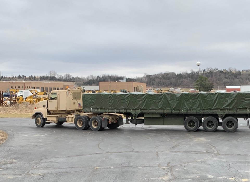 Post Photo for Iowa Army National Guard delivered  PPE to Clayton County