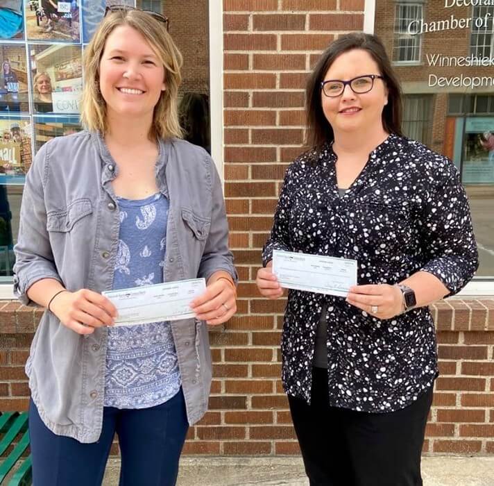 Post Photo for WCDT and DACC Awarded $5,000 from Decorah Bank and Trust