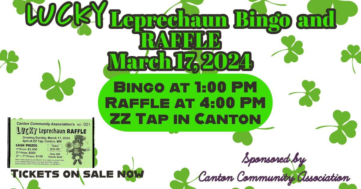 Post Photo for Lucky Leprechann Bingo and Raffle March 17,2024