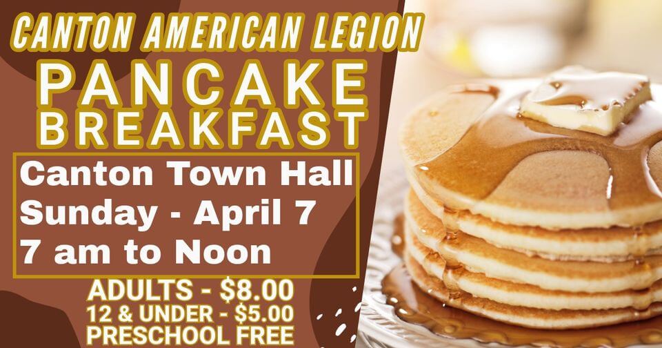 Post Photo for Canton American Legion Pancake Breakfast