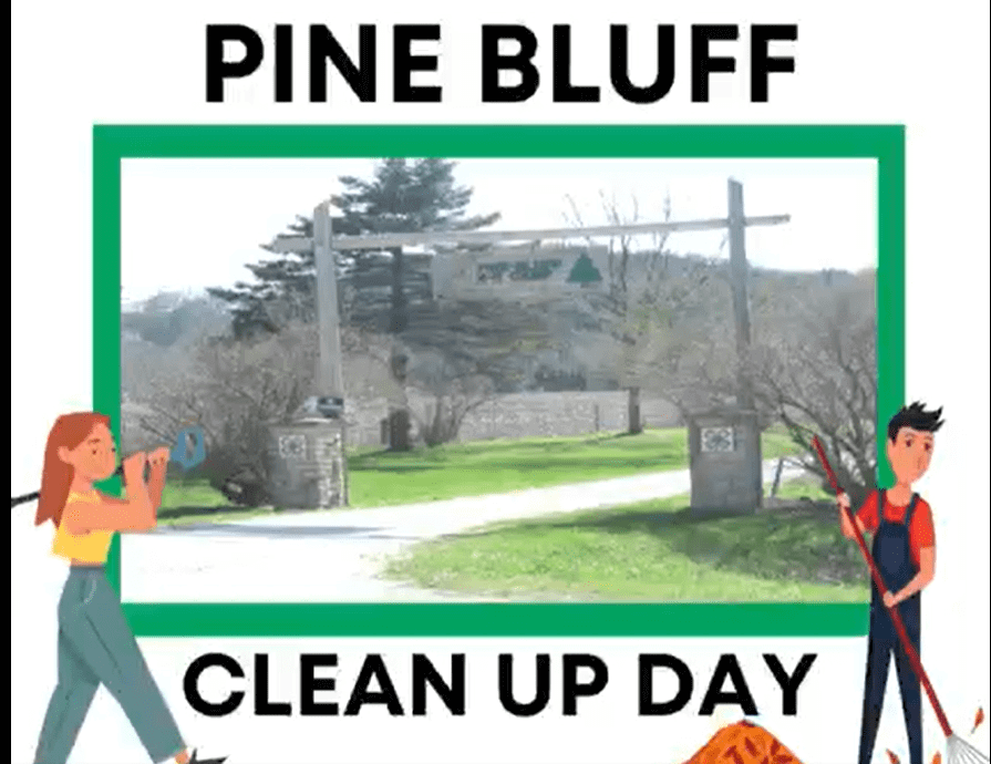 Post Photo for Pine Bluff Camp Clean Up Day 2024