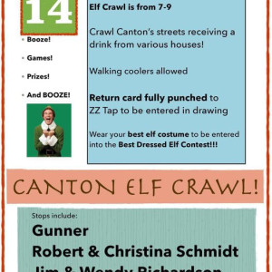 Post Photo for Canton Community Association  1st Annual Elf Crawl